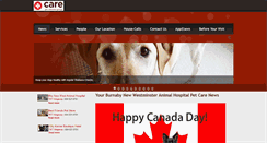 Desktop Screenshot of carepetwellness.com